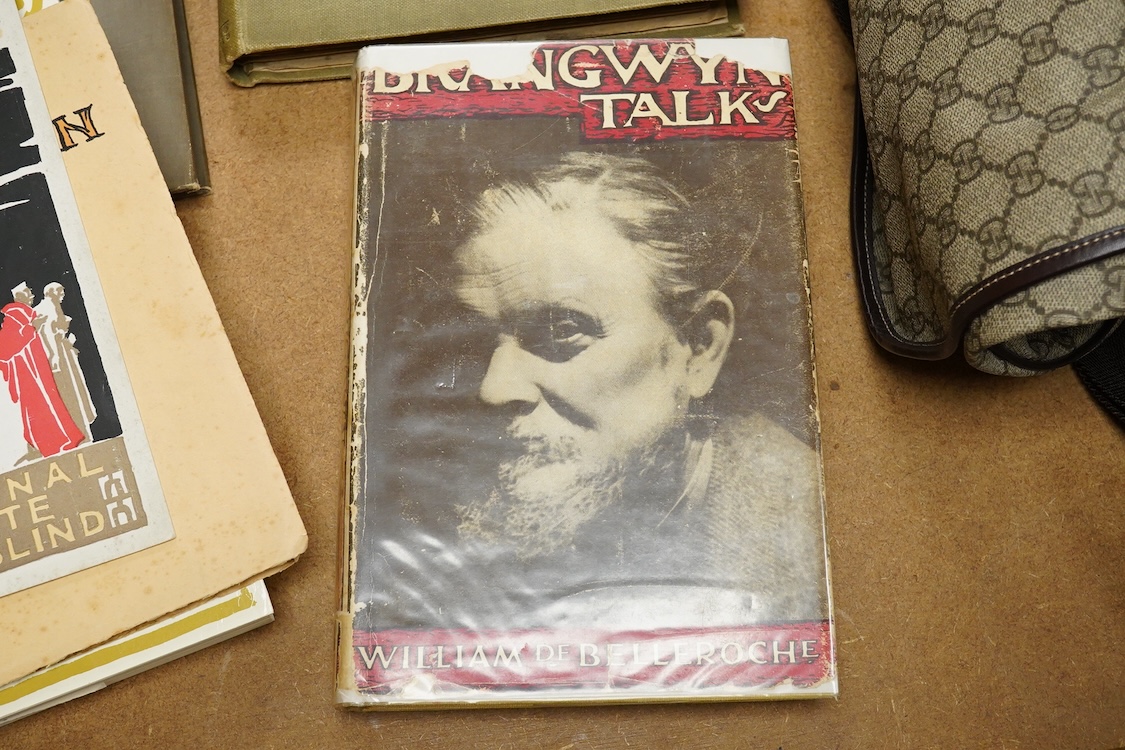 Brangwyn, Frank. The Rubaiyat of Omar Khayyam. illus. 15 colour plates. original decorated cloth. 4to. T.N. Foulis. 1920